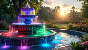 découvrez comment l'association d'une fontaine et de la chromothérapie permet de favoriser la détente et le bien-être en combinant les bienfaits de l'eau et des couleurs dans votre espace de vie.