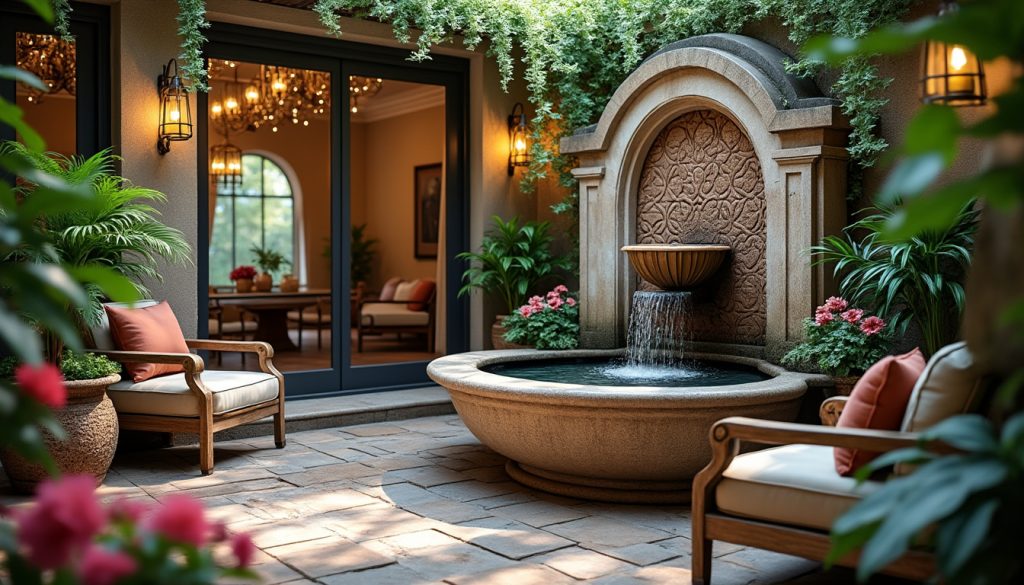 découvrez comment intégrer des fontaines et des patios intérieurs pour une décoration élégante et apaisante. idées, conseils et inspirations pour sublimer votre intérieur avec ces éléments uniques.