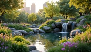 découvrez comment aménager des bassins et cascades écologiques pour sublimer votre jardin urbain, favoriser la biodiversité et créer un espace naturel apaisant en ville.