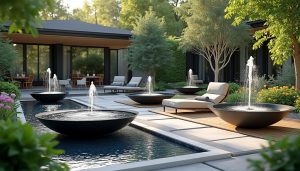 découvrez des idées inspirantes de fontaines avec bassins pour aménager un jardin moderne, alliant esthétisme et détente. transformez votre espace extérieur avec des modèles élégants et tendances.