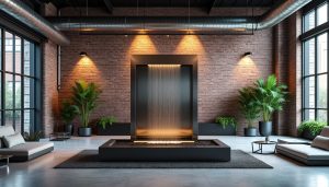 découvrez comment intégrer une fontaine dans un loft industriel pour apporter une touche de fraîcheur et d’élégance à votre décoration tout en conservant l’esprit urbain et contemporain de votre espace.