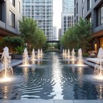 découvrez nos jets d’eau décoratifs conçus spécialement pour sublimer les patios urbains, alliant design moderne et ambiance apaisante pour un espace extérieur unique.