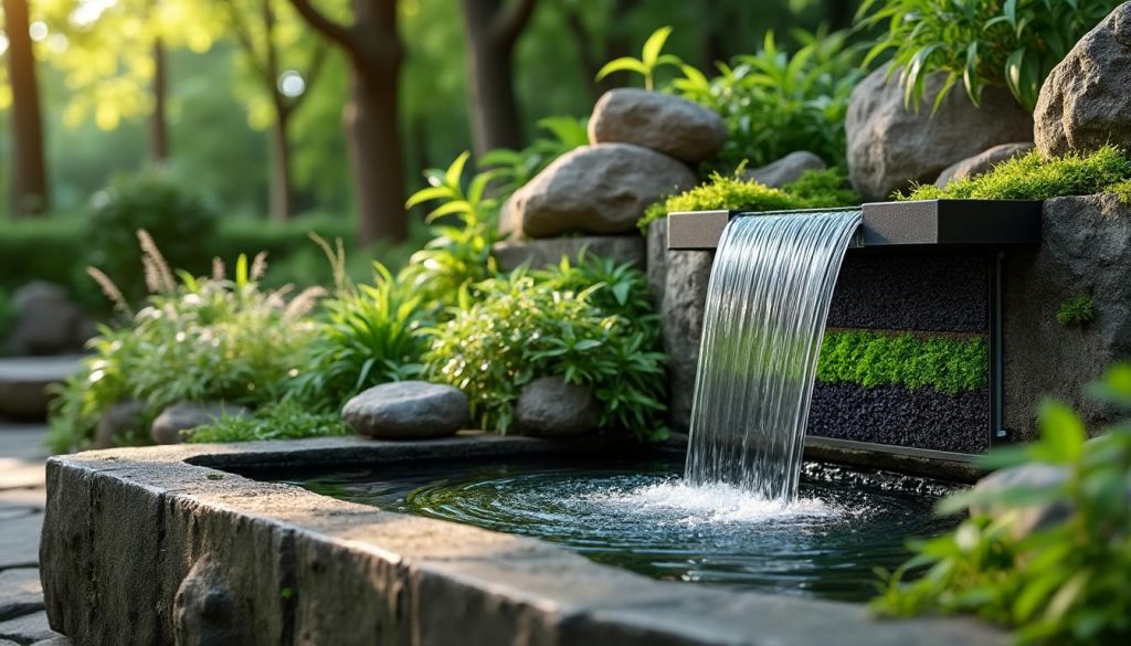 découvrez nos filtres écologiques pour fontaines extérieures, conçus pour purifier l'eau naturellement et préserver l'environnement tout en maintenant une fontaine propre et saine.