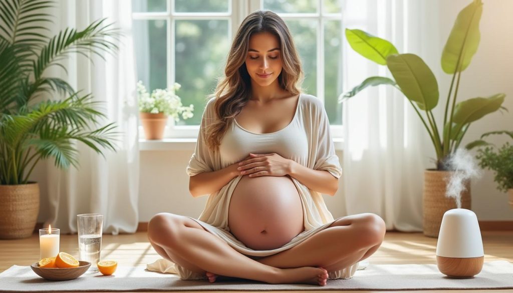 découvrez des routines simples et efficaces pour se recentrer pendant la grossesse et réduire le stress au quotidien, pour un bien-être optimal maman-bébé.