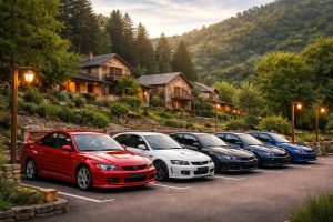 découvrez la fontaine renart, votre hébergement idéal pour le rallye des cévennes, avec parking sécurisé spécialement adapté pour votre mitsubishi evo.