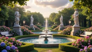 découvrez comment les statues de jardin et les fontaines s'harmonisent parfaitement pour sublimer votre espace extérieur avec élégance et sérénité.