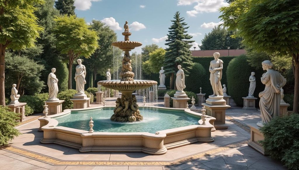 découvrez nos sculptures décoratives élégantes pour embellir vos fontaines de terrasse et créer un espace extérieur unique et raffiné.