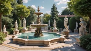 découvrez nos sculptures décoratives élégantes pour embellir vos fontaines de terrasse et créer un espace extérieur unique et raffiné.